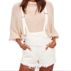 Free People Strappy Shortalls Romper